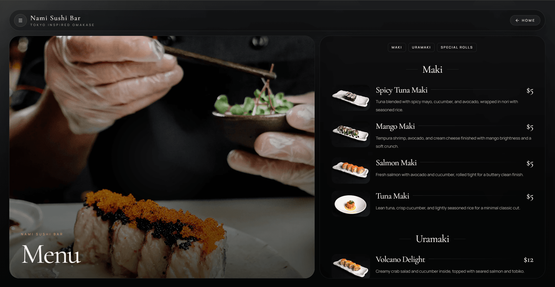 Nami Sushi Bar 1